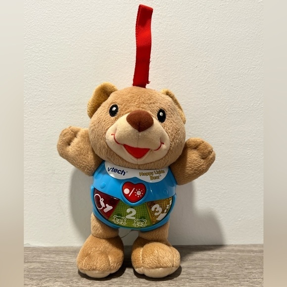 VTech Happy Lights Bear, Brown - Picture 1 of 4